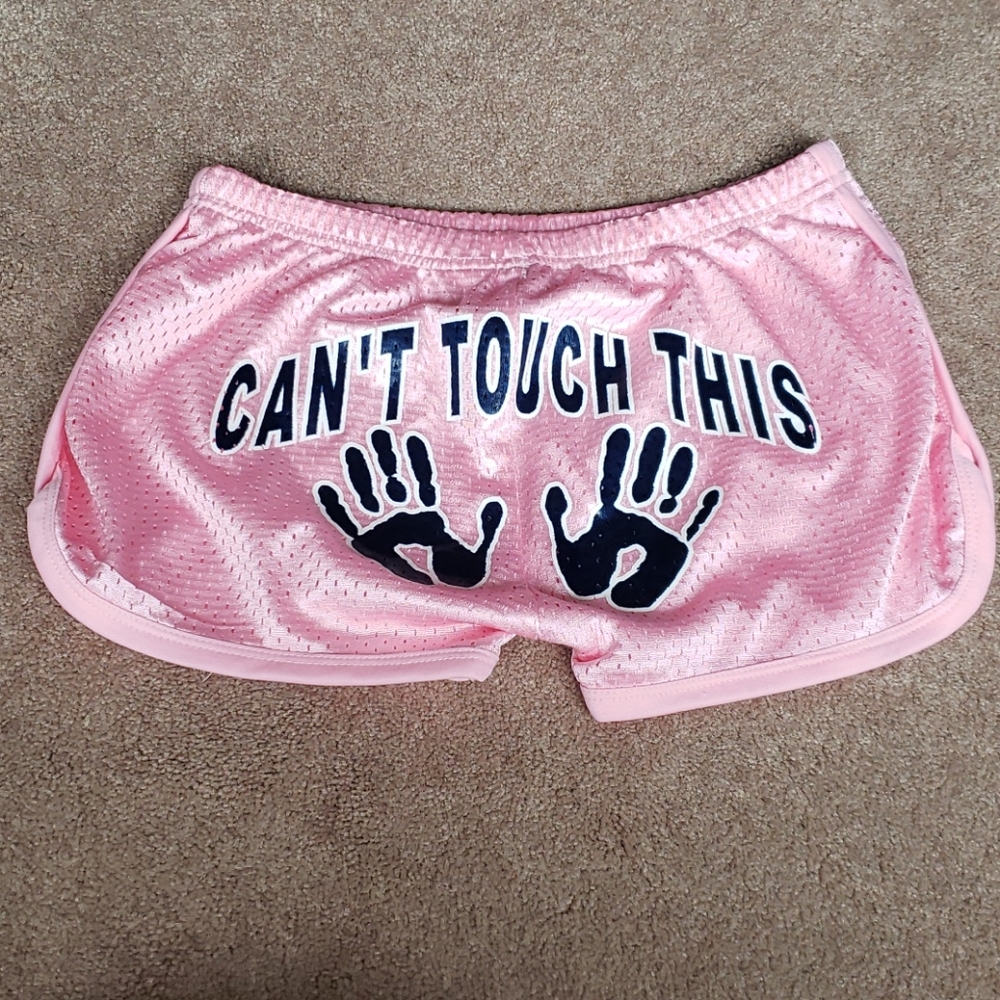 Cute can't touch this booty shorts